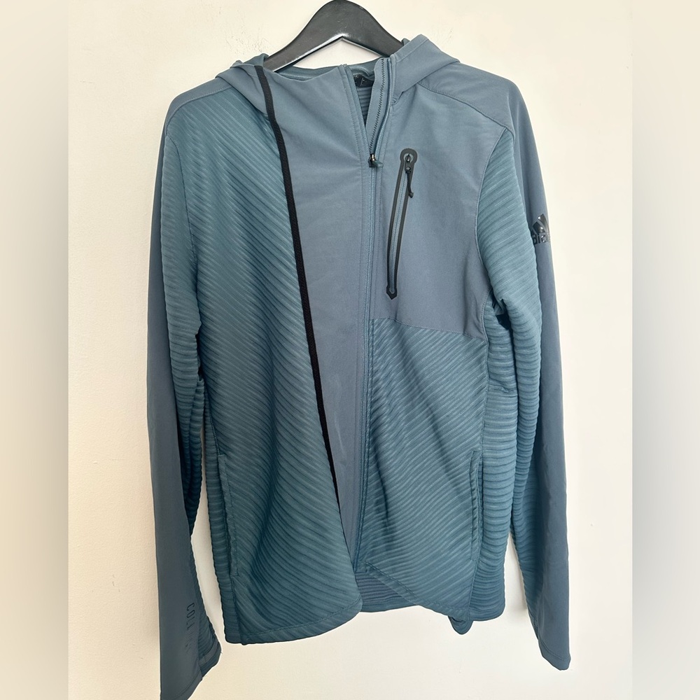 Adidas Blue Performance Jacket - image 1